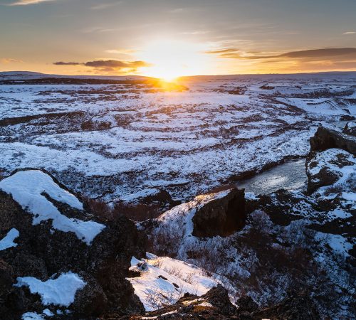 Hljóðaklettar Sunrise - SIG01759 7