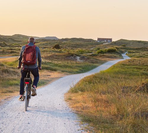 Route B terschelling fiets wbt